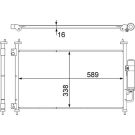 Kondensator, Klimaanlage AC 464 000S