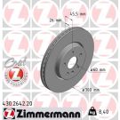 ZIMMERMANN Bremsscheibe 430.2642.20 Coat Z