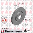 ZIMMERMANN Bremsscheibe 430.2623.20 Coat Z