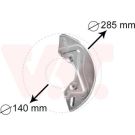 VAN WEZEL Spritzblech, Bremsscheibe 5826371