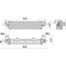 Ladeluftkühler BEHR Premium Line CI 660 000P