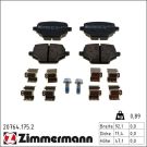 ZIMMERMANN Bremsbeläge 20764.175.2