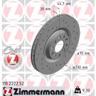 Bremsscheibe VA Sport 110.2222.52 Bremsscheibe VA Sport 110.2222.52