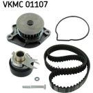 SKF Wasserpumpe + Zahnriemensatz VKMC 01107
