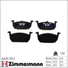 ZIMMERMANN Bremsbelagsatz, Scheibenbremse 22631.175.1