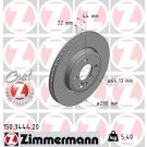 ZIMMERMANN Bremsscheibe 150.3444.20 Coat Z
