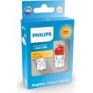 LED W21/5W 12V 2.5/0.5W Ultinon Pro6000 SI Amber Intense NOECE 2 Stück Philips Ultinon Pro6000 LED-SI 11066AU60X2