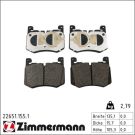ZIMMERMANN Bremsbelagsatz, Scheibenbremse 22651.155.1