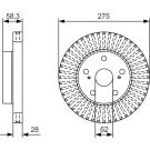 Bremsscheibe 0 986 479 A97