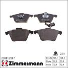 ZIMMERMANN Bremsbeläge 23801.200.1
