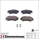 ZIMMERMANN Bremsbeläge 23346.190.1