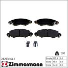 ZIMMERMANN Bremsbeläge 23253.160.1