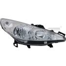 Scheinwerfer R H7/H1 +LWR +MOT PEUGEOT 207 2,06-2,12 4822,507,1