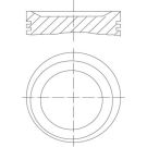 MAHLE ORIGINAL Kolben 0831002