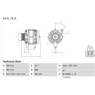 Lichtmaschine KIA,HYUNDAI,DODGE 0 986 049 570