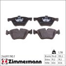 ZIMMERMANN Bremsbeläge 24697.190.1