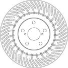 82 481 174 Bremsscheibe VA li Lexus GS, RC 08 TRW SINGLE DF6692S