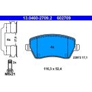 Bremsbelagsatz Renault P. Clio 05-/Kangoo 08- Ko A 14/Swift/Micra/Note/Db Citan/Dokker/Duster/Logan/Lodgy/Thalia 13.0460-2709.2