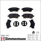 ZIMMERMANN Bremsbeläge 22824.150.1
