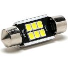 LED Soffitte C5W 36mm SV8,5-8 6x 2835 24V SMD Weiß