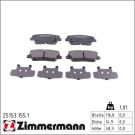 ZIMMERMANN Bremsbeläge 25153.155.1