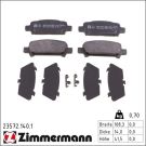 ZIMMERMANN Bremsbeläge 23572.140.1