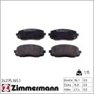 ZIMMERMANN Bremsbeläge 24275.165.1