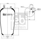 FEBI BILSTEIN Luftfeder 32819