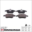 ZIMMERMANN Bremsbeläge 24870.180.1