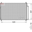 DENSO Klimaanlagenkühler DCN50041