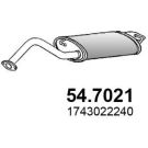 Endschalldämpfer TOYOTA Corolla 01 54.7021