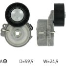 Spannrolle Nebentrieb VKM 33050