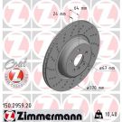 ZIMMERMANN Bremsscheibe 150.2959.20 ZIMMERMANN Bremsscheibe 150.2959.20