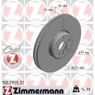 ZIMMERMANN Bremsscheibe 150.2955.32 ZIMMERMANN Bremsscheibe 150.2955.32