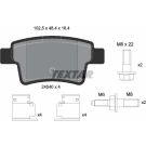 Bremsbelagsatz Citroen T. C4 Picasso 07 2454001