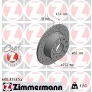 Bremsscheibe HA Sport SKODA Octavia 12 SPORT Z 600.3258.52