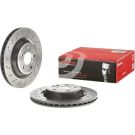 15 482 059 Bremsscheibe HA MERCEDES SL 12 PRIME LINE - UV Coated 09.B743.51