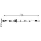 Handbremsseil RENAULT 1987482548