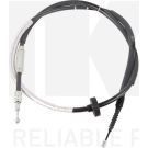 Seilzug, Feststellbremse Vw T. A4 95-01 Le/Pr 904775