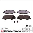 ZIMMERMANN Bremsbeläge 25022.985.2