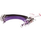Jumbo Spanngurt Mini mit 2 Haken 25cm 8 Stk B-110258 K
