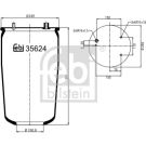 FEBI BILSTEIN Luftfeder 35624