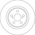 TRW Bremsscheibe DF4641