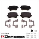 ZIMMERMANN Bremsbeläge 23914.170.3