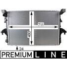 MAHLE Kühler, Motorkühlung CR 805 000P BEHR Premium Line