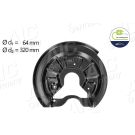 BREMSANKERBLECH H L VERZINKT LACK D 272 A3 03-12/ALT/LEO 04-/OCT/SUP 04-GOLF IV/JET/TOUR 10 NEW MOBILITY PARTS 9534877