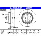 Bremsscheibe Fiat T. Freemont 2.0 Jtd/2.4-3.6 11 24.0112-0199.1