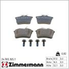 ZIMMERMANN Bremsbeläge 24765.165.1
