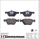 ZIMMERMANN Bremsbeläge 21670.200.1