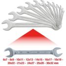 KS TOOLS Doppelseitiger Schlüsselsatz CLASSIC, 12 Stück, 6x7–30x32 mm 517.0125
